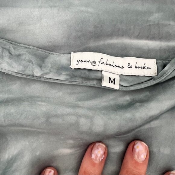 Young Fabulous & Broke Rebel Halter Slip Dress - Picture 5 of 6